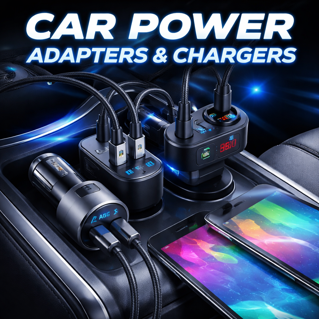 Car Power Adapters & Chargers